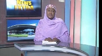 Popular Nigeria Television Authority News Presenter Aisha Bello Mustapha