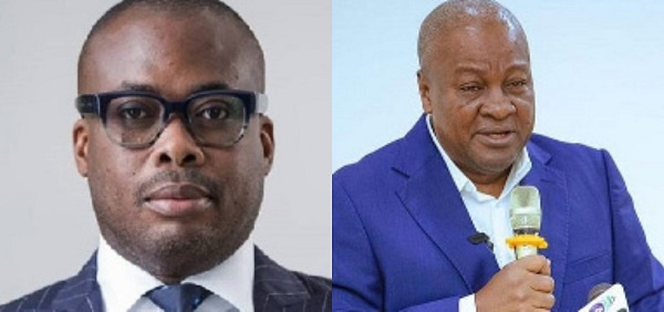 Paul Adom-Otchere and John Dramani Mahama