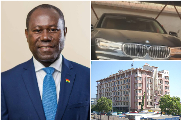 Reports say the vehicle was in the possession of the former CEO