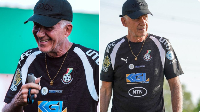 Carlos Queiroz was seen arriving at Dragon Park