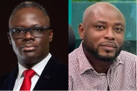 Samson Lardy Anyenini and Larry Dogbey
