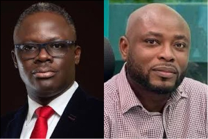 Samson Lardy Anyenini and Larry Dogbey