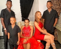 May and children captured without Yul Edochie