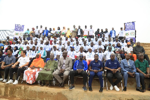 Some participants of FIFA's coaching workshop