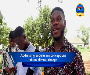 Some students of the University of Ghana share their views on climate change.