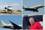 Watch the arrival of Ibrahim Mahama's new private jet