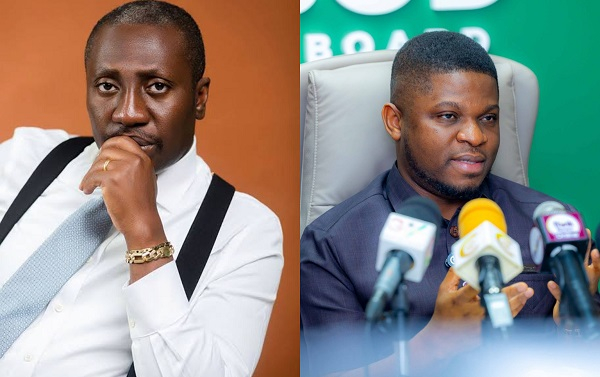 Alexander Afenyo-Markin (L) has sued Sammy Gyamfi (R)