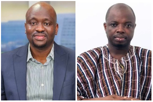Hamza Sayibu Suhuyini (L) and Abronye