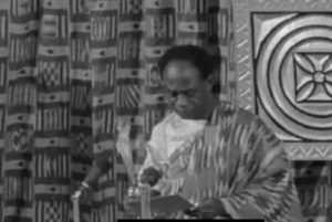 Dr Kwame Nkrumah swore allegiance to the nation