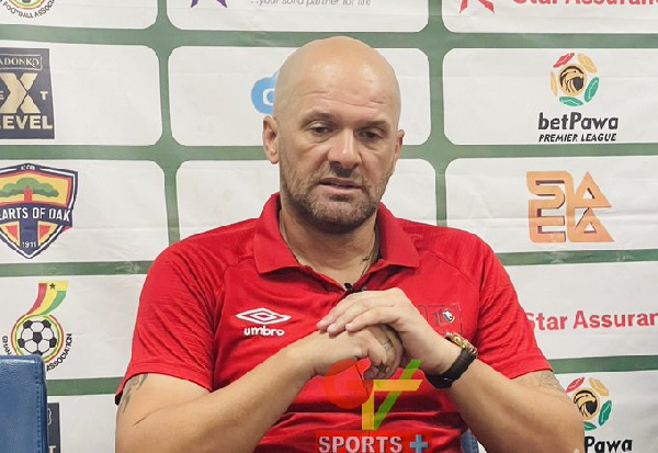 Emtalled Hearts of Oak manager Slavko Matic
