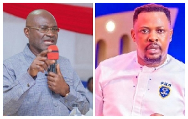 Gaisie (R) says Agyapong’s (L) repeated attacks led people labelling his son as a murderer’s child