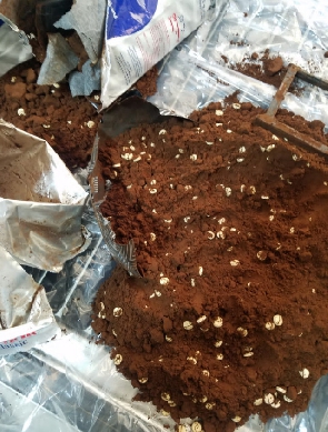 The drugs were intercepted at the Central Post Office in Accra