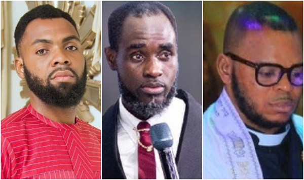 Three Ghanaian pastors dragged online over side chick controversies