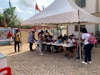 Voting commences in the Adentan Constituency