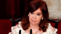 Former vice-president Cristina Fernandez de Kirchner