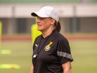 Black Queens head coach, Nora Hauptle