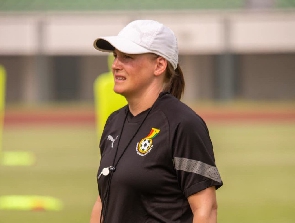 Head coach of Ghana’s Black Queens, Nora Hauptle