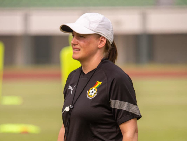 Black Queens coach, Nora Hauptle