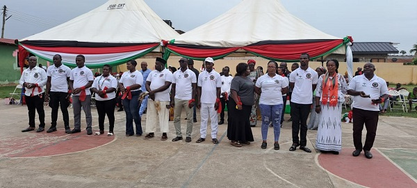 Executives of the NDC group known as Volta Diaspora