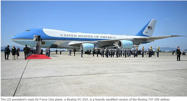 See the luxurious fortified presidential jets world leaders use for official travels