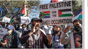 There have been several pro-Palestinian rallies in South Africa