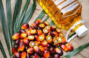 Palm fruit and oil