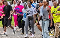The annual health walk provided an opportunity for participants to exercise