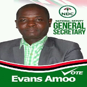 Evans Amoo, NDC aspiring Deputy General Secretary