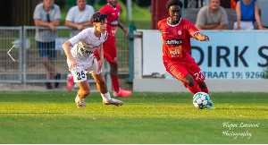 Ghanaian winger Maxim Zeulevoet