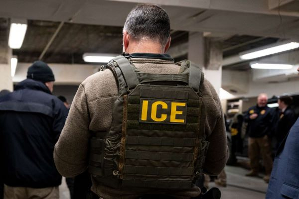 The man was taken into custody by ICE agents for overstaying his visa