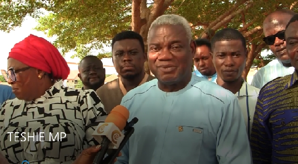 Member of Parliament for Ledzokuku Constituency, Benjamin Ayiku Narteh