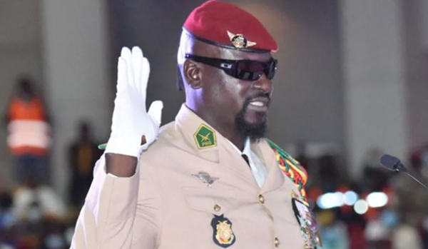 Mamadi Doumbouya is Guinea's President