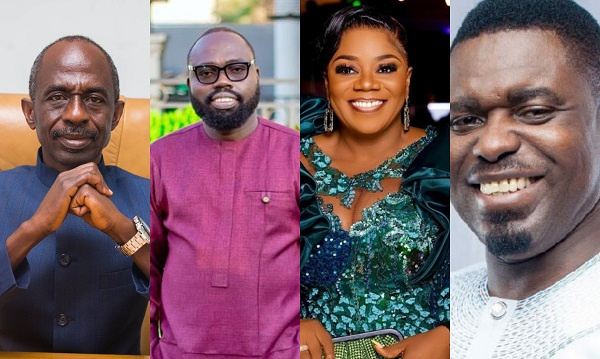 Johnson Asiedu Nketiah, Peter Otokunor, Piesie Esther and Nacee