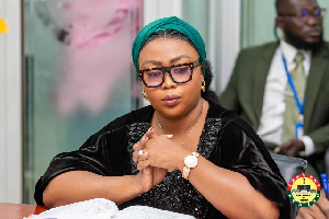 Member of Parliament for Awutu Senya East in the Central Region, Phillis Naa Koryoo Okunor