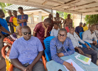Some members of the Mamprugu Youth Association (MAYA)