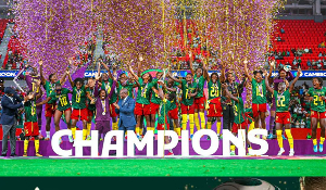 Cameroon has won the CAF women's Cup for the first time Cameroon has won the CAF women's Cup for the first time