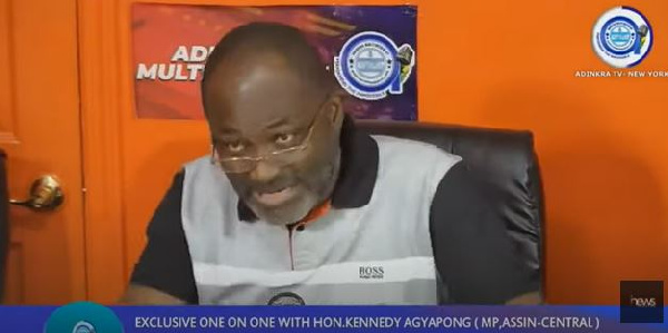 Member of Parliament (MP) for Assin Central Kennedy Agyapong