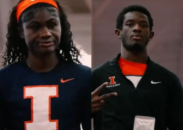 Rose Yeboah and Kennedy Ocansey are Ghanaian athletes