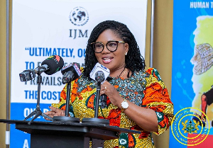 Minister of Gender, Children and Social Protection, Dr Agnes Naa Momo Lartey