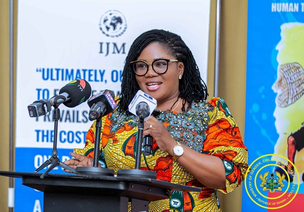 Dr Agnes Naa Momo Lartey is the Minister of Gender, Children and Social Protection