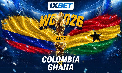 Ghana face Colombia in the Round of 32