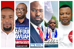 A photo collage of five new faces taking over from these top NPP guns