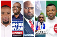 A photo collage of five new faces taking over from these top NPP guns