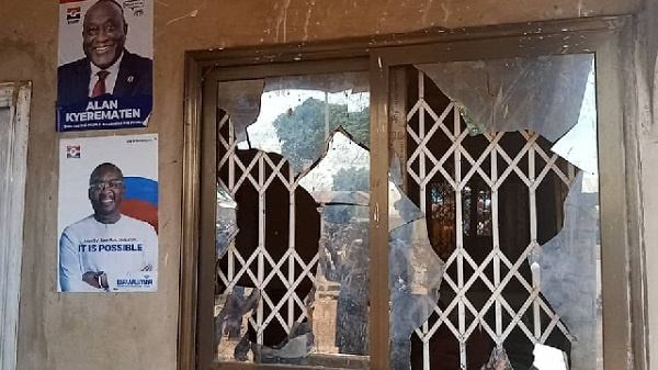 NPP Sagnarigu's office vandalized by aggrieved party members