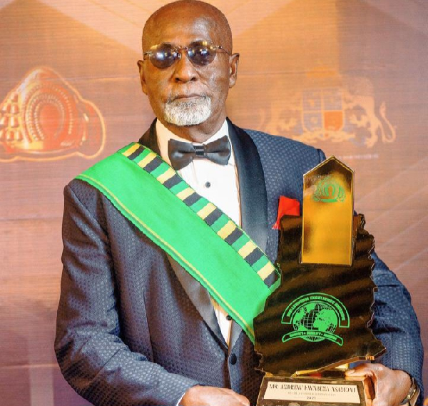 Andrew Kwabena Asamoah has been receognised by the 2025 Millennium Excellence Awards