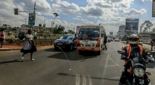 Edgar Charles Frederick was hit on Nairobi's busy Ngong Road