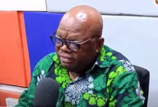 The late Kwame Dzokoto collapsed whiles commenting on national issues