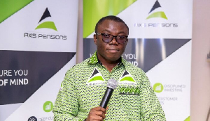 Chief Executive Officer of Axis Pension Trust, Afriyie Oware