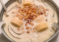 Gari soakings ( soaked gari)