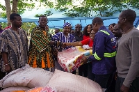 Ghana Link donates items and cash worth GHS 550,000 to flood victims